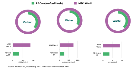 The Resource Efficient Core (ex-fossil fuels) Fund - One Year On