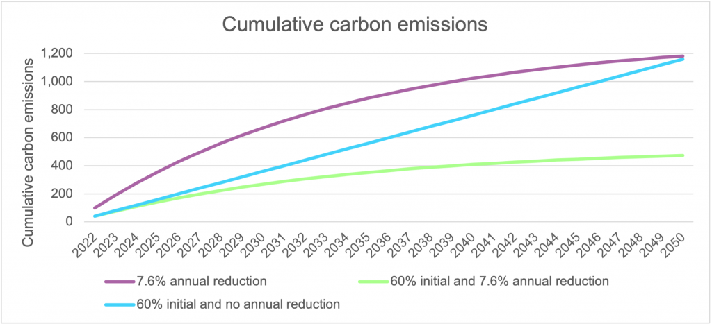 The Time Value of Carbon